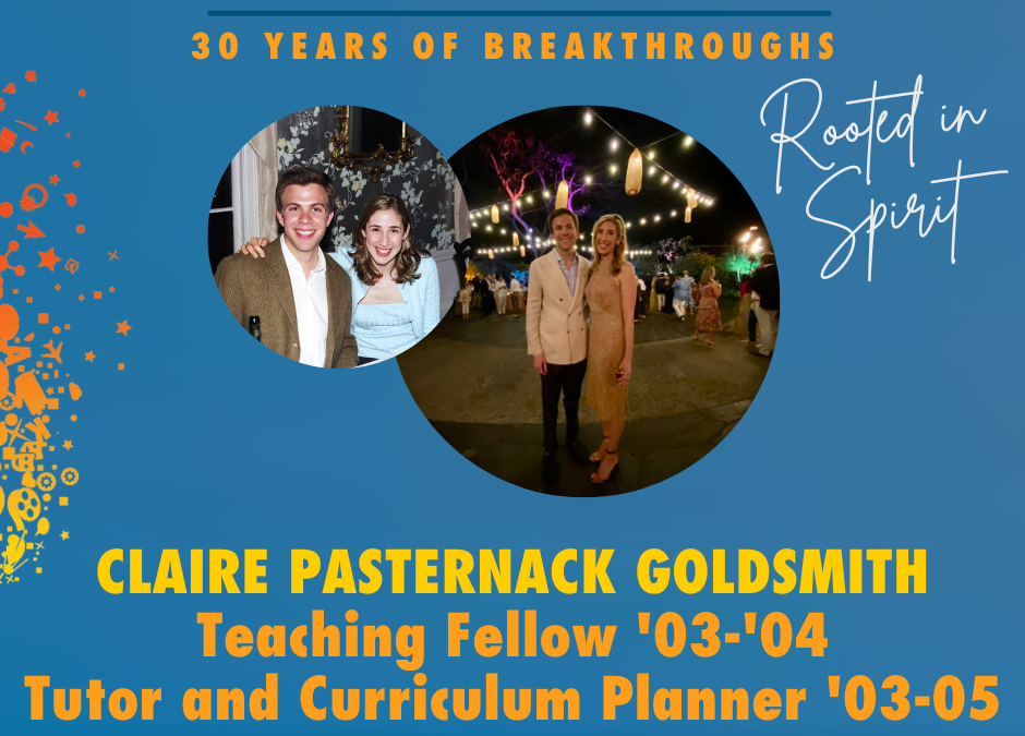 Alumni Spotlight: Claire Pasternack Goldsmith